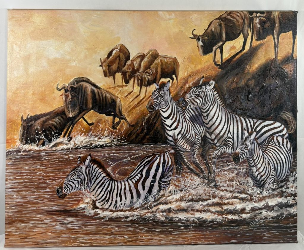 Source African Great Migration Crossing