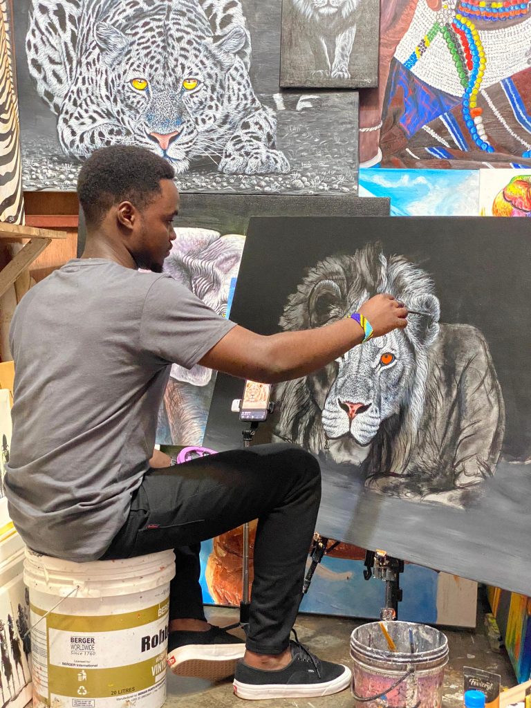 Source African_Artist Louis Painting